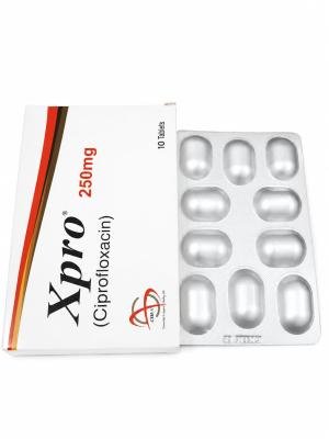 Xpro 250mg (Ciprofloxacin)